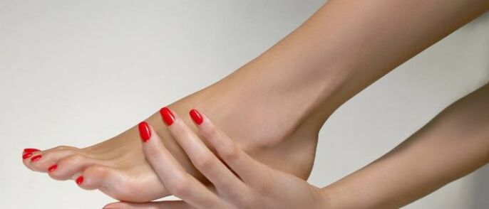 Foot health after skin fungus treatment